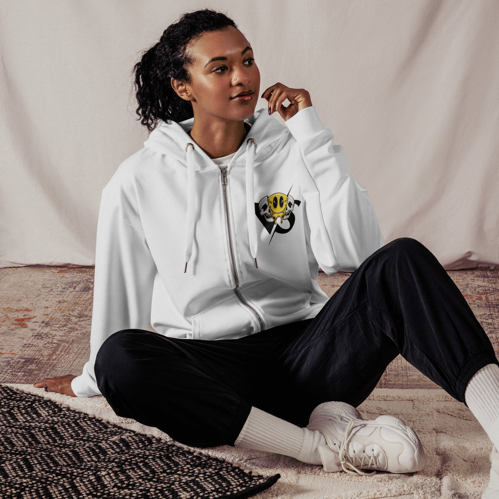 Good Vs Evil Unisex zip hoodie