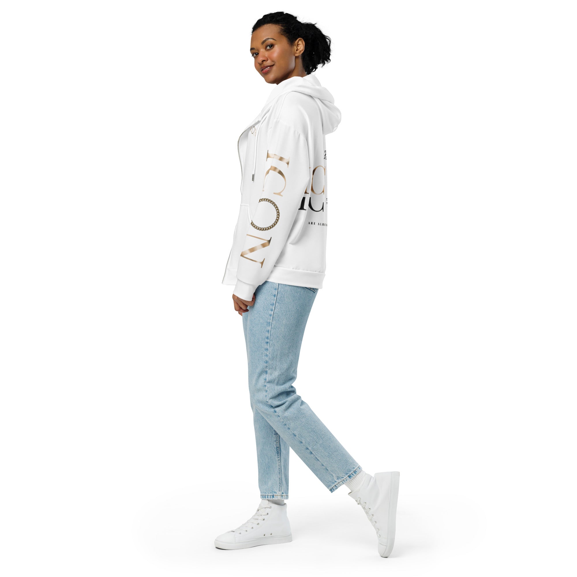 Icon Unisex zip hoodie