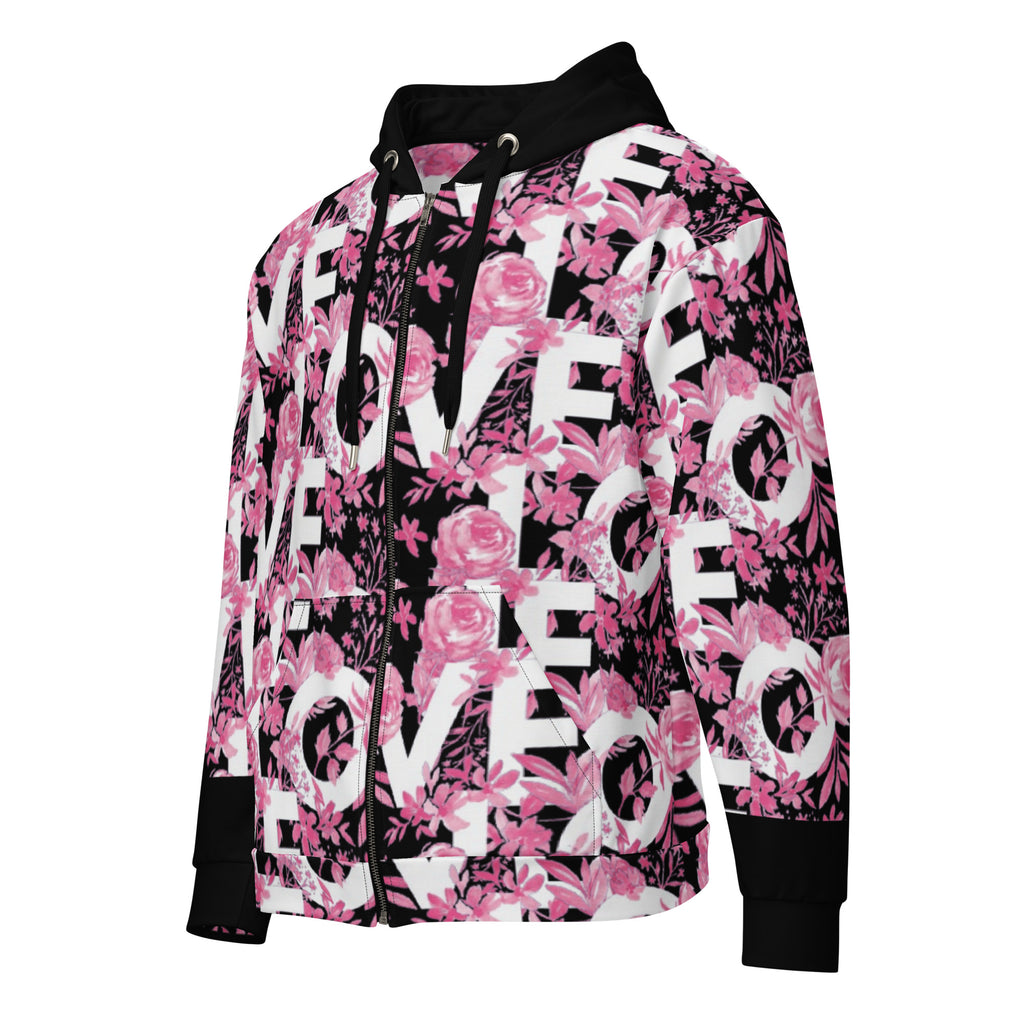 Love Unisex zip hoodie