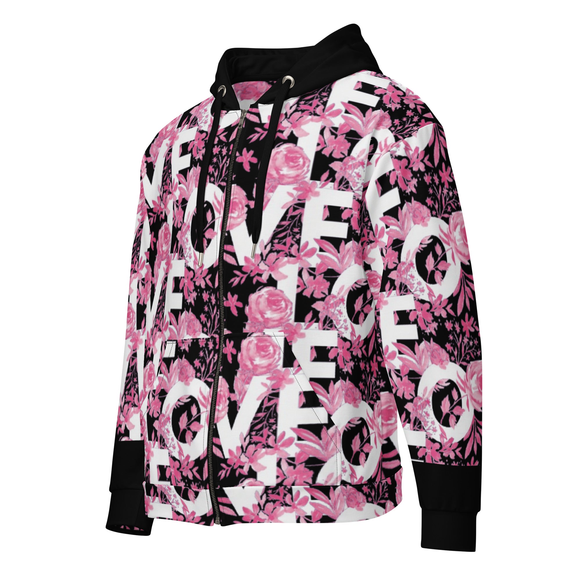 Love Unisex zip hoodie