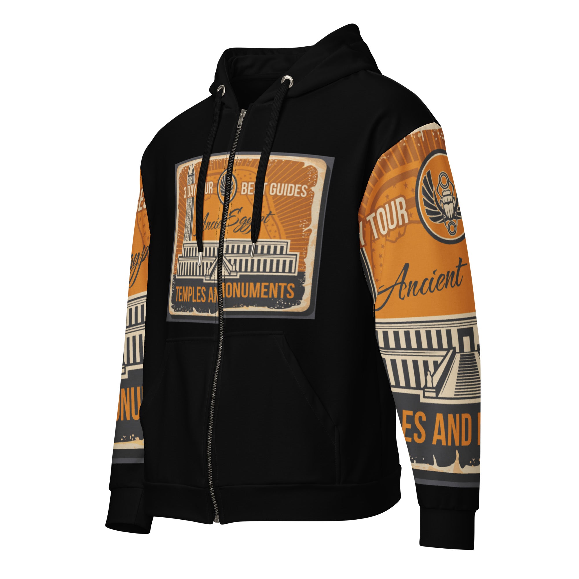 Valley of the Kings Unisex zip hoodie