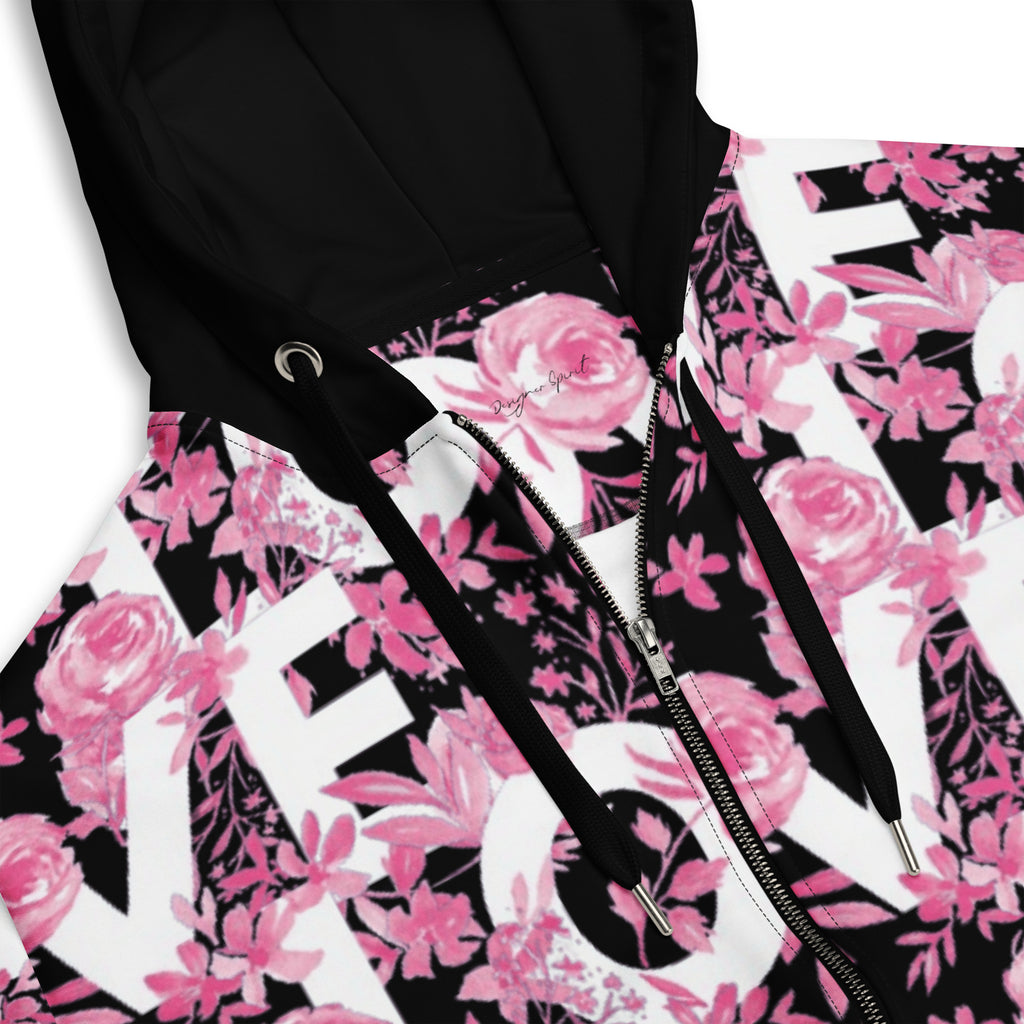 Love Unisex zip hoodie