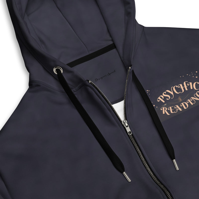 Psychic Reading Unisex zip hoodie