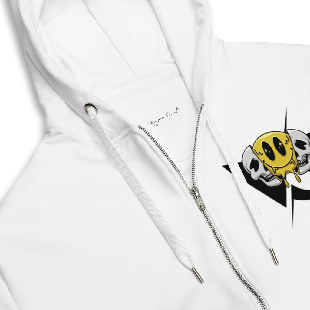 Good Vs Evil Unisex zip hoodie