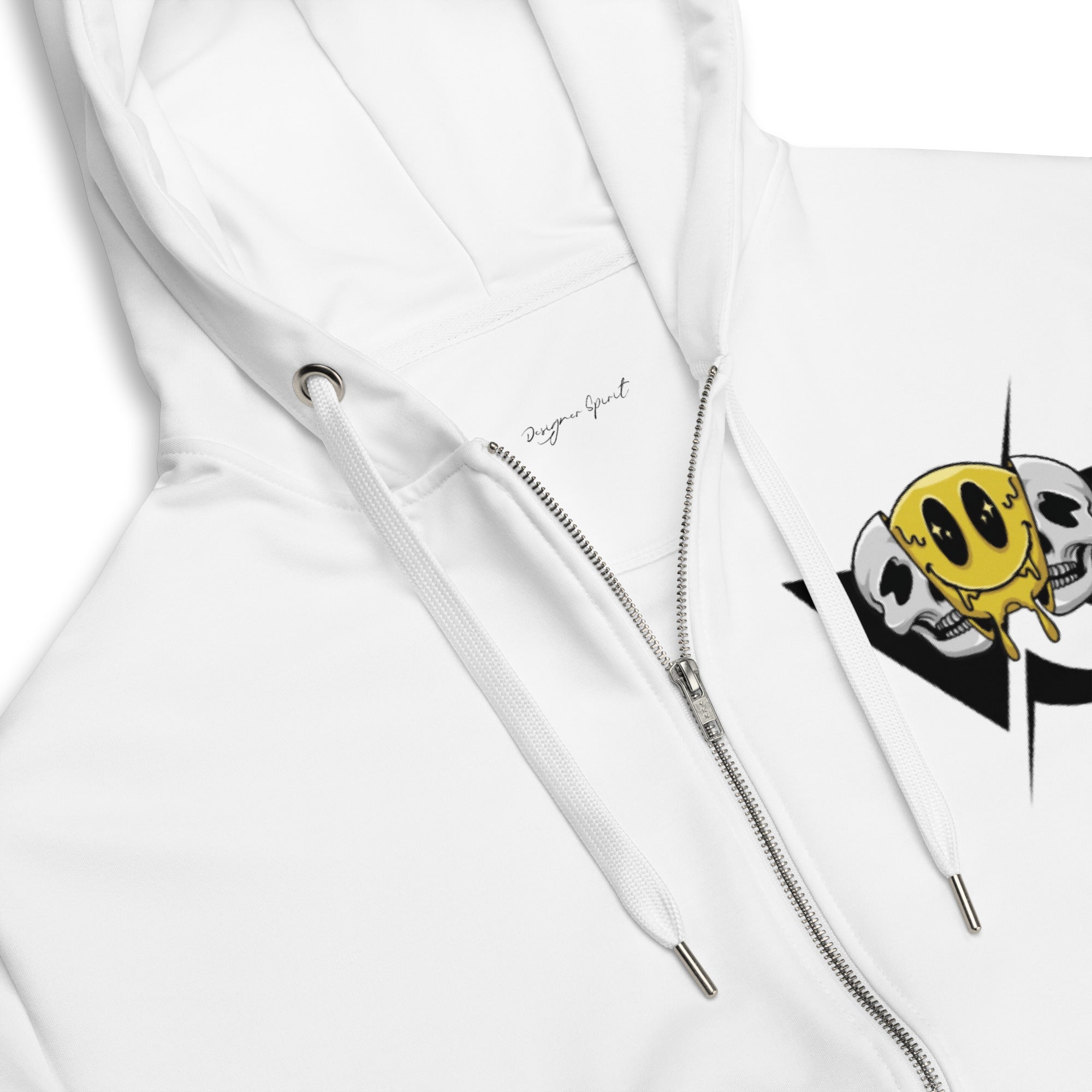 Good Vs Evil Unisex zip hoodie