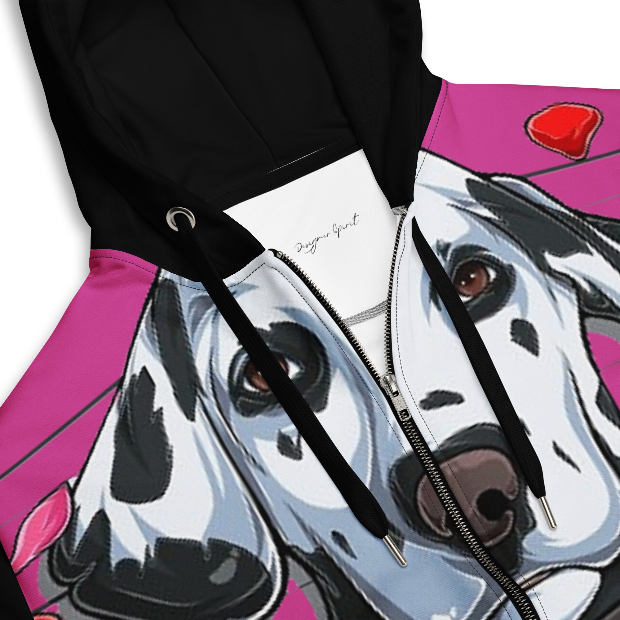 Guilty of Love Unisex zip hoodie