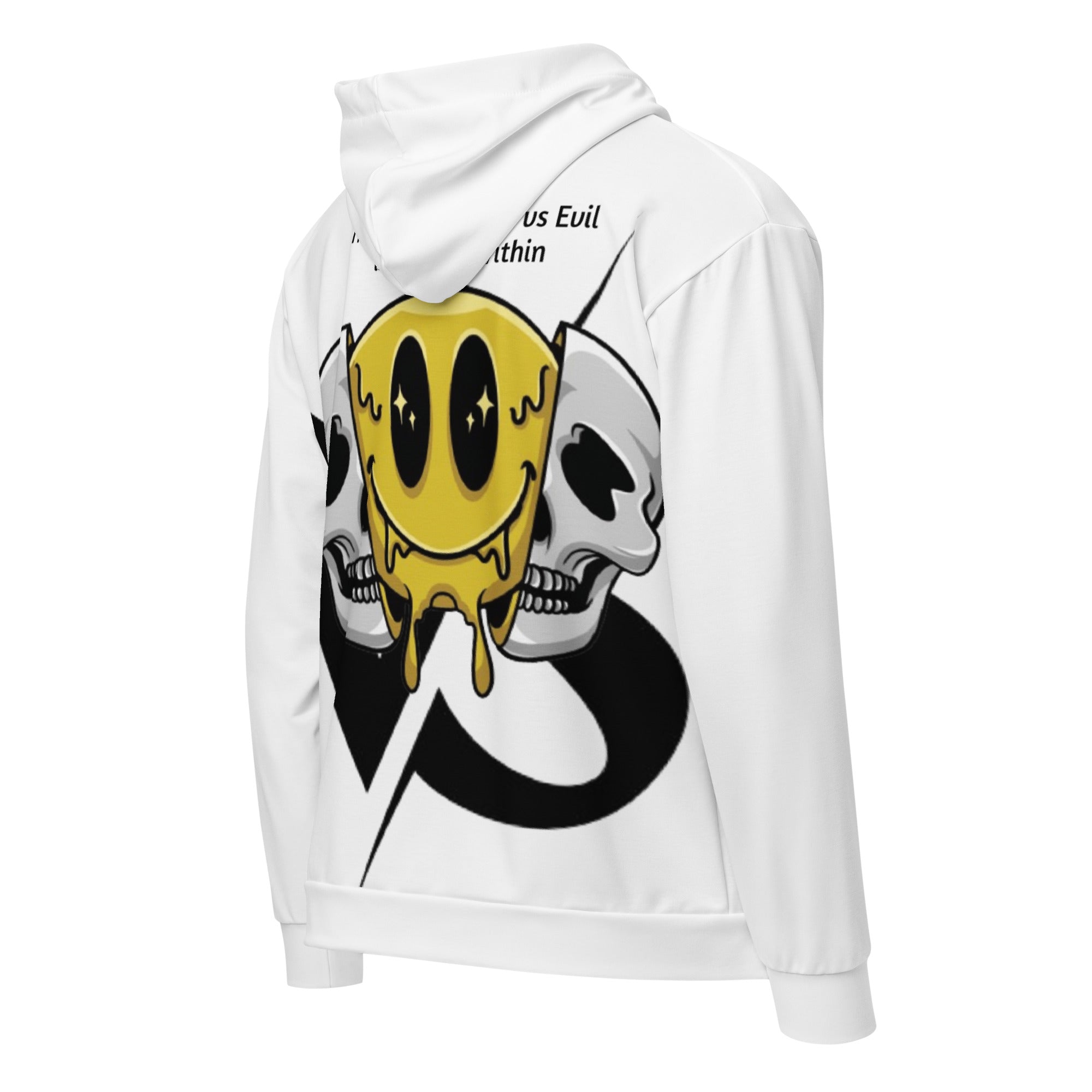 Good Vs Evil Unisex zip hoodie