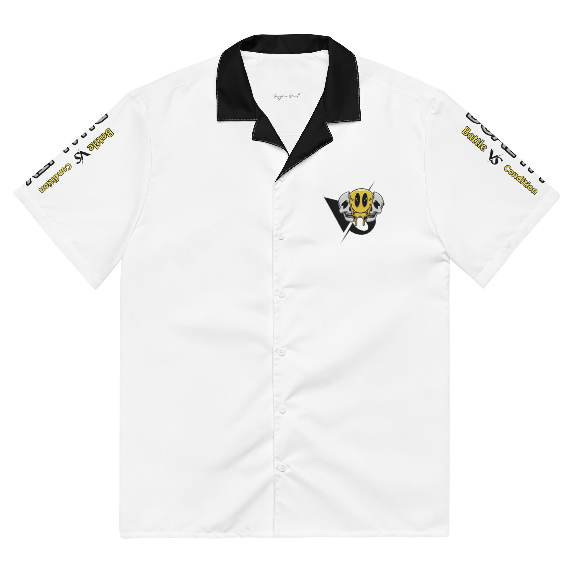 Good vs Evil Unisex button shirt