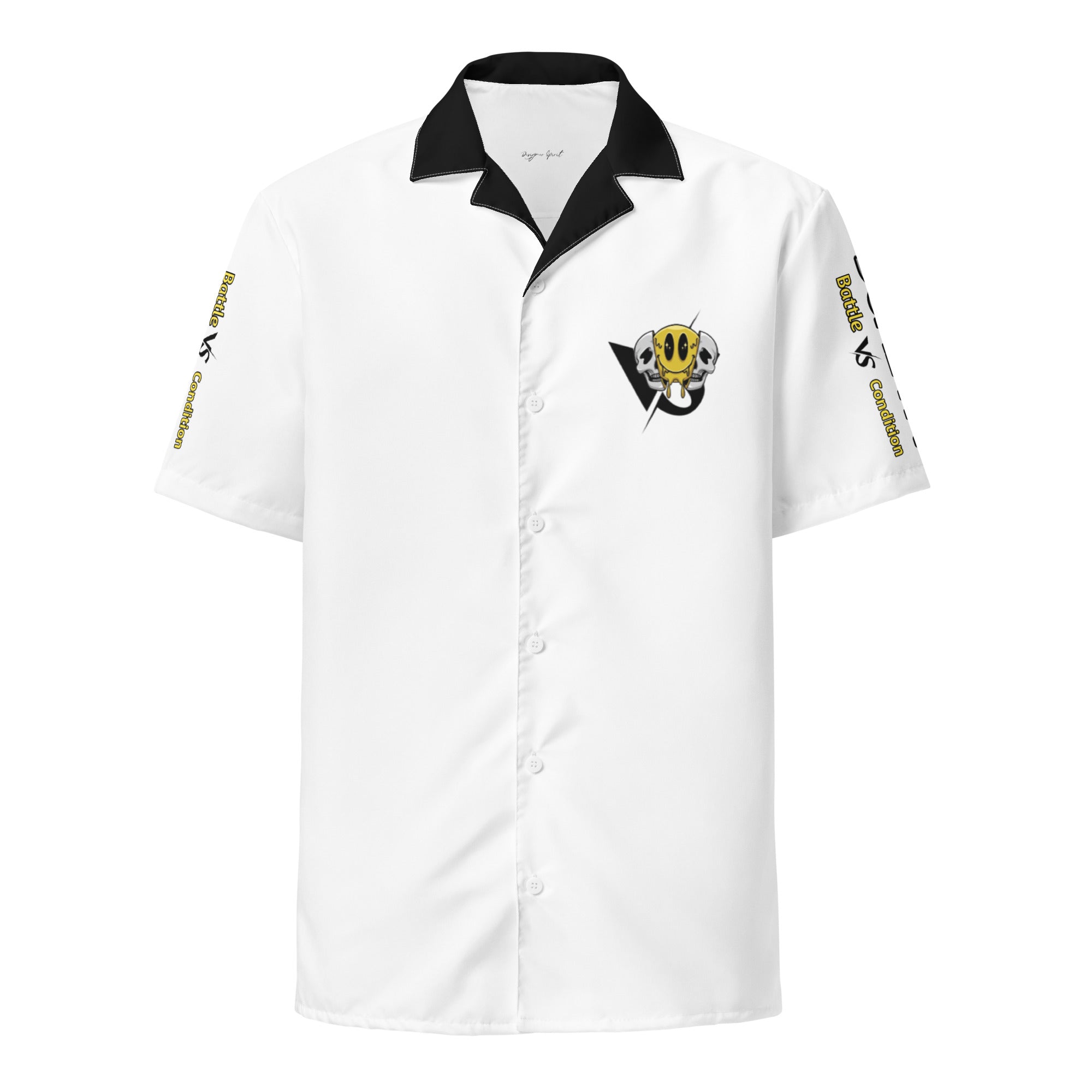 Good vs Evil Unisex button shirt