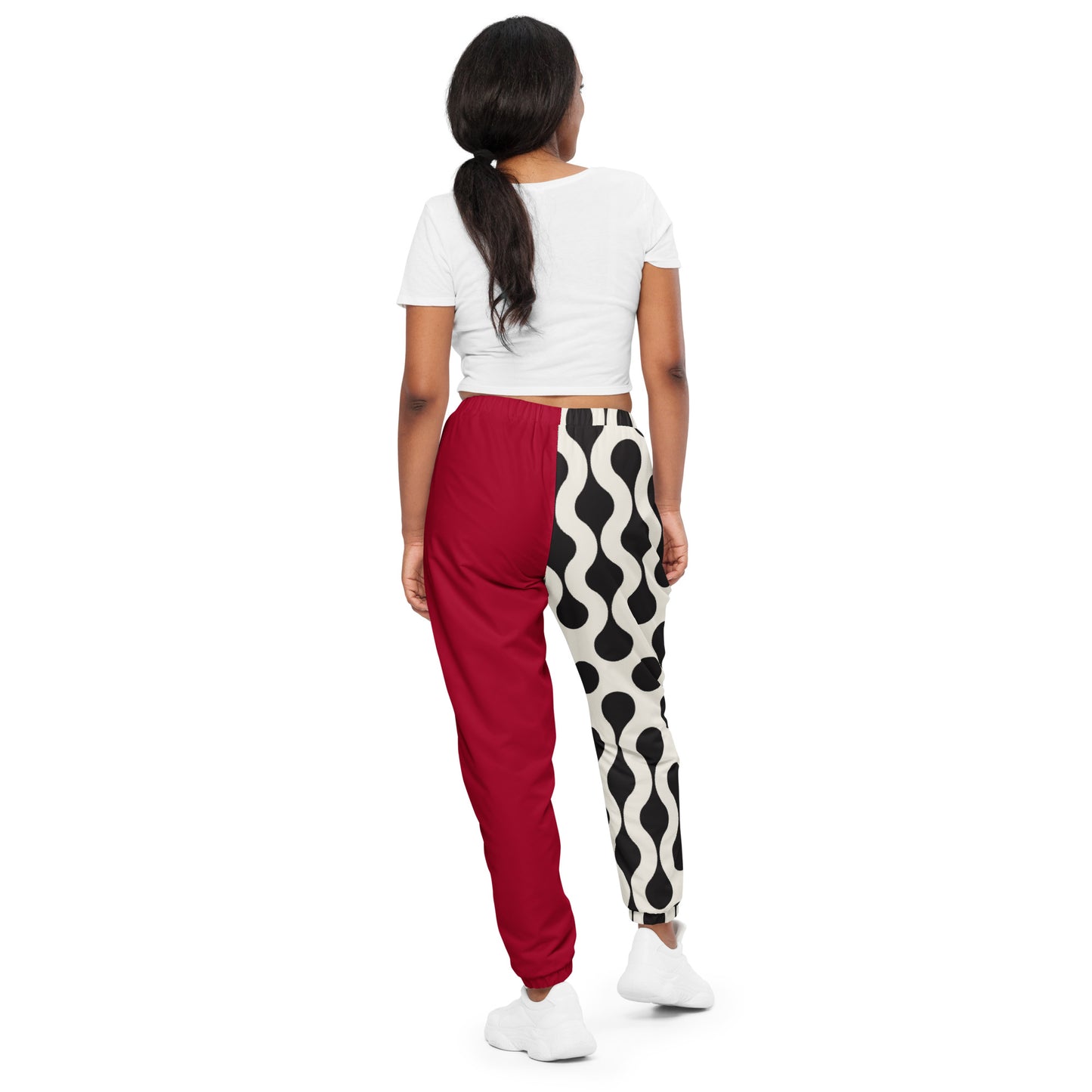 Black Fitness Girl Track Pants