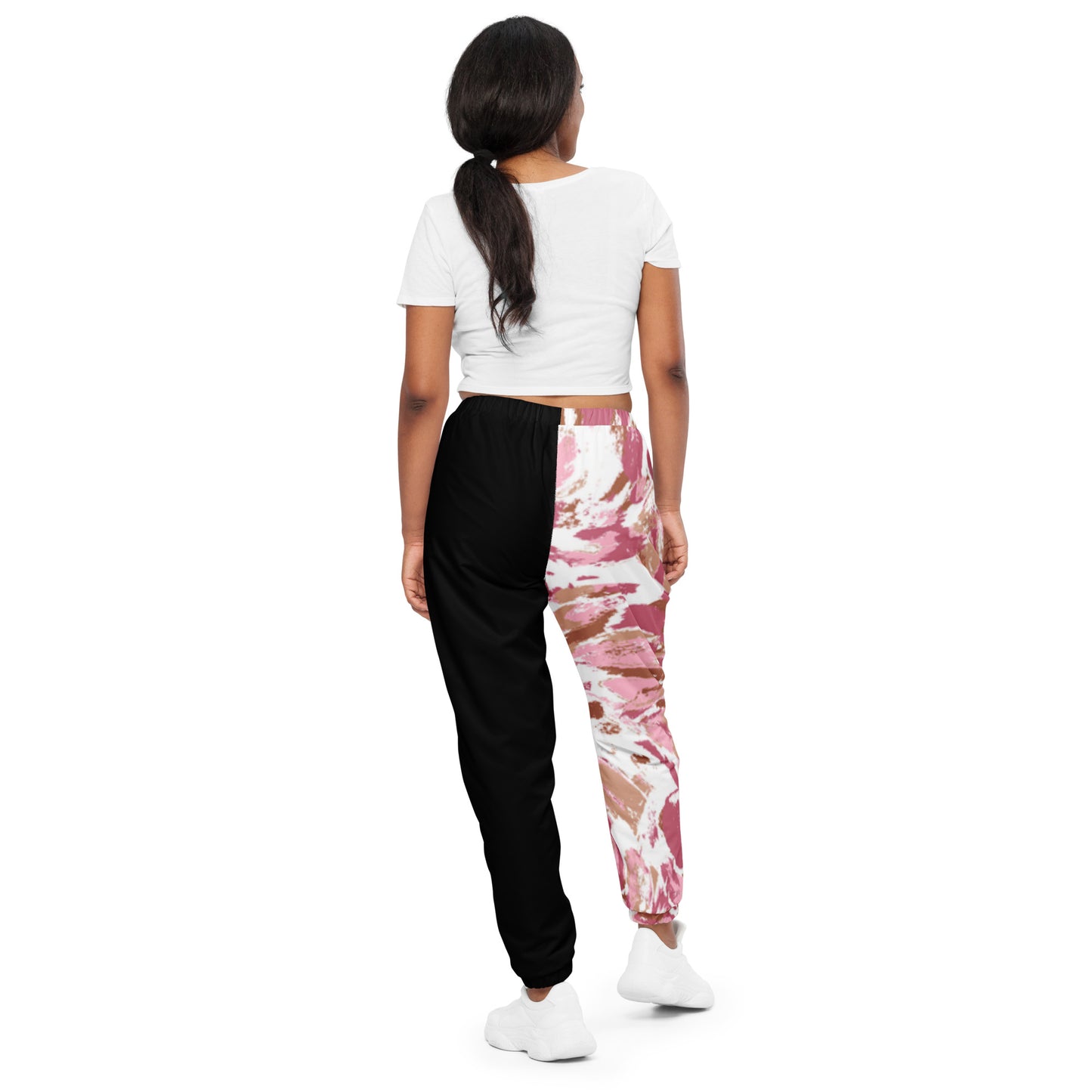 Pink Fitness Girl Track Pants