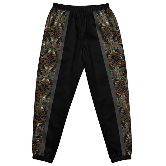 Egyptian Print Track Pants