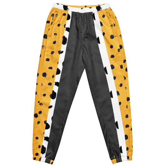 Dot Print Track Pants