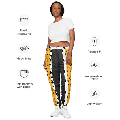 Dot Print Track Pants