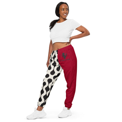 Black Fitness Girl Track Pants