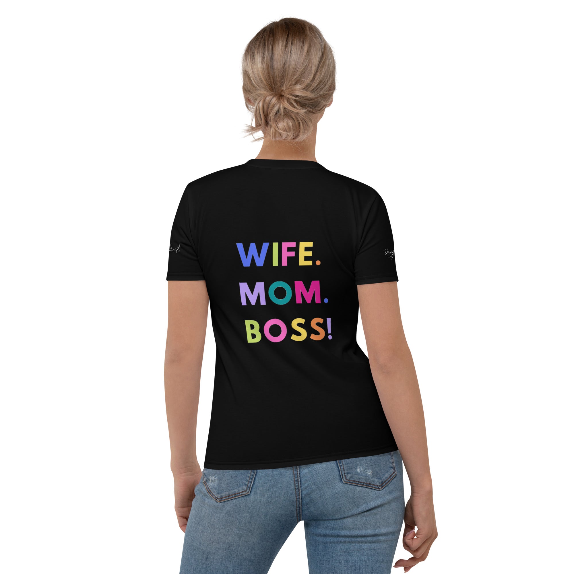 Mom Wife Boss Women's T-shirt