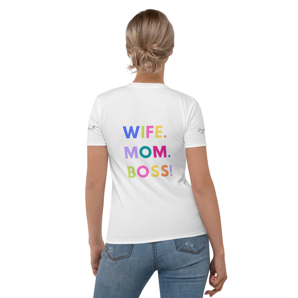 Mom Wife Boss Women's T-shirt