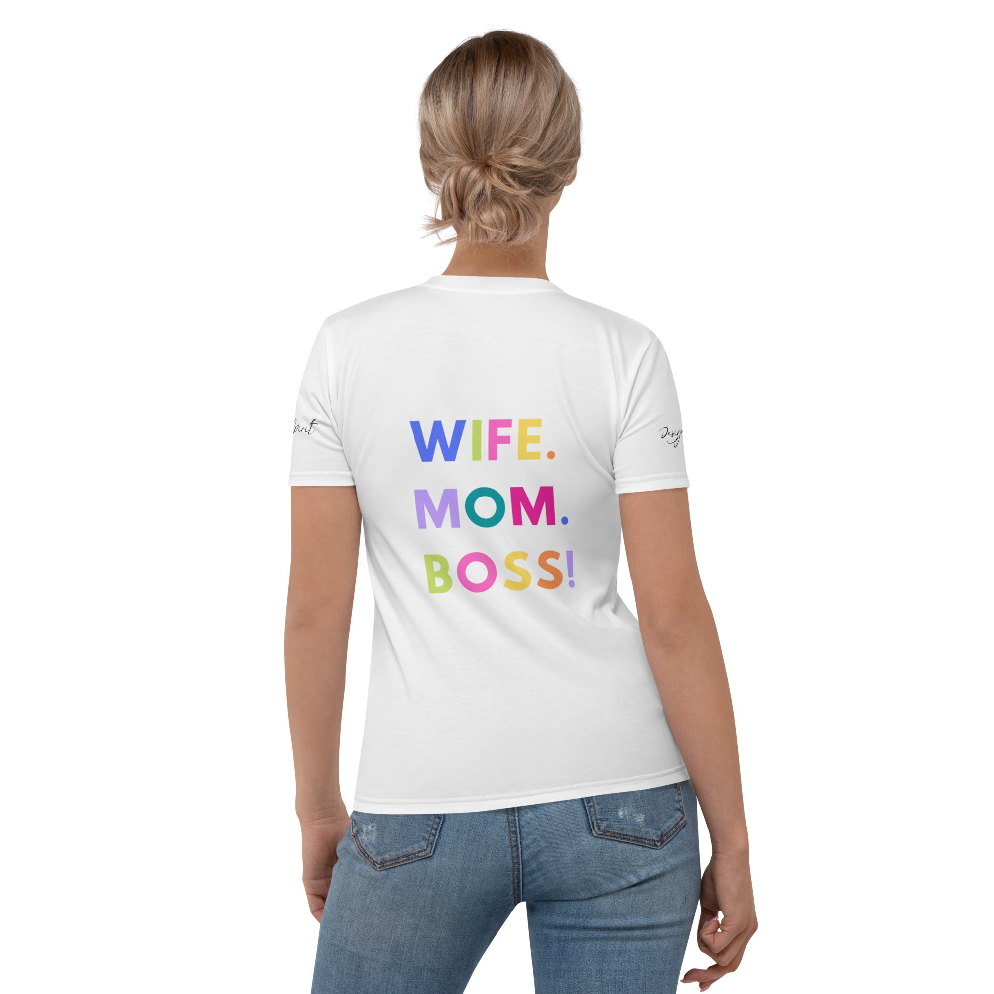 Mom Wife Boss Women's T-shirt