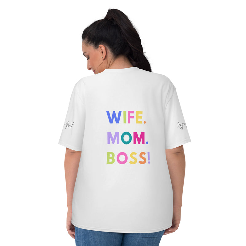Mom Wife Boss Women's T-shirt