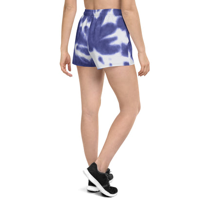 Tie Dye Women’s Recycled Athletic Shorts