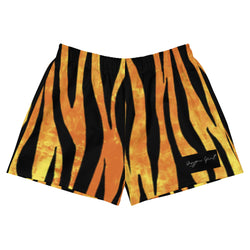 Animal Print Women’s Recycled Athletic Shorts