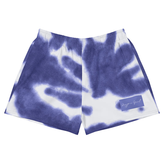 Tie Dye Women’s Recycled Athletic Shorts