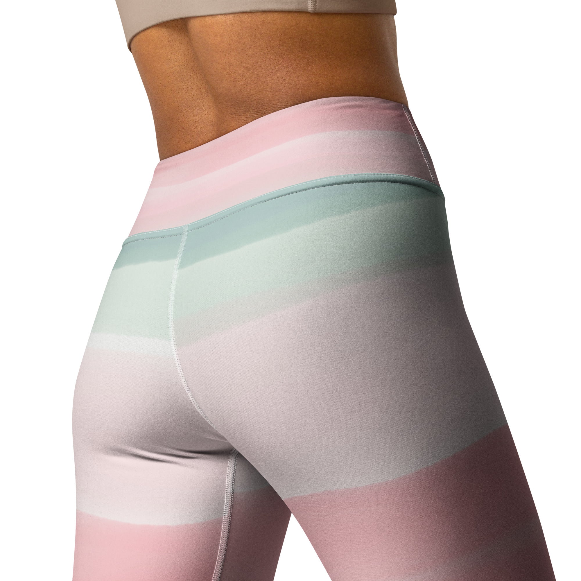 Pastel Multi Color Yoga Leggings