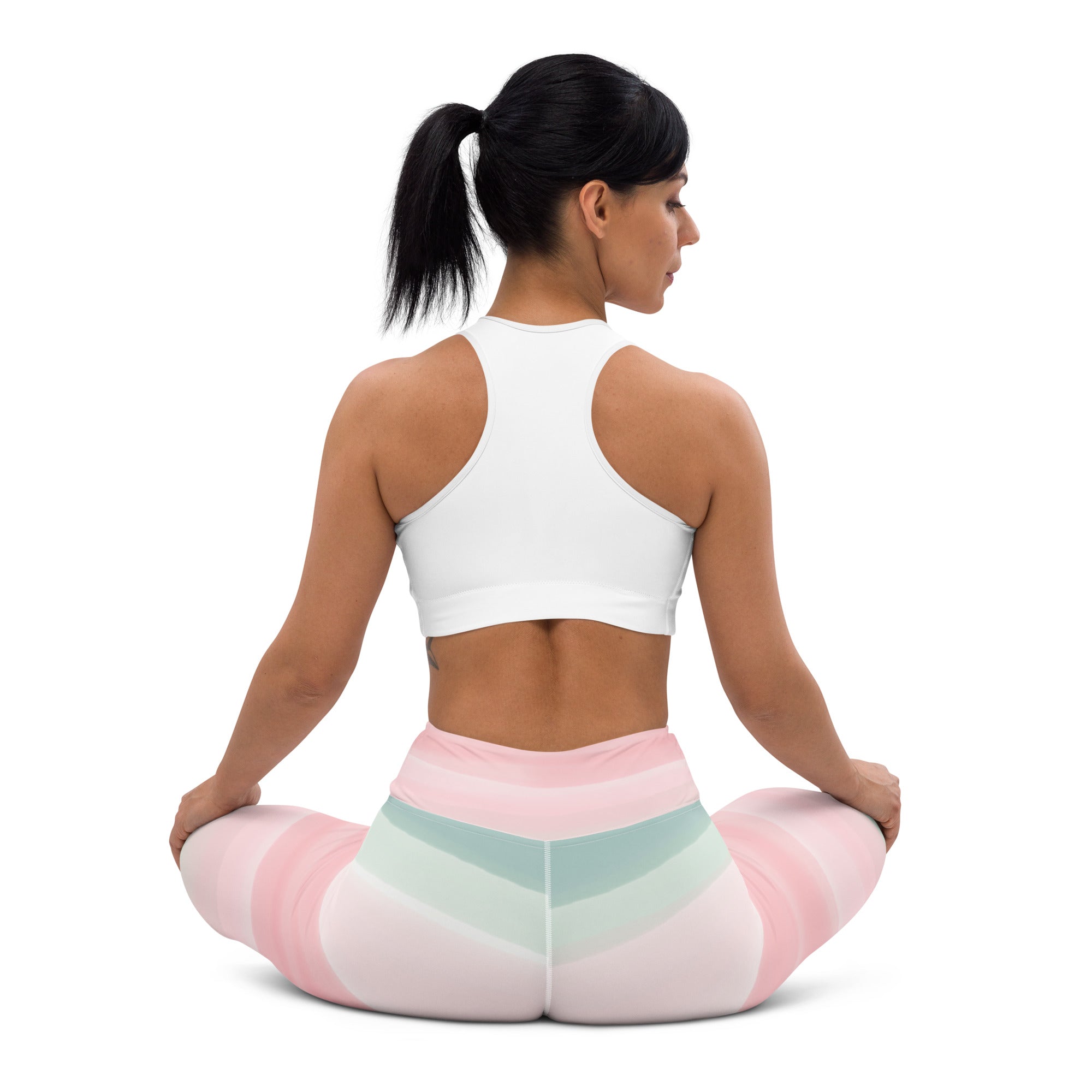 Pastel Multi Color Yoga Leggings
