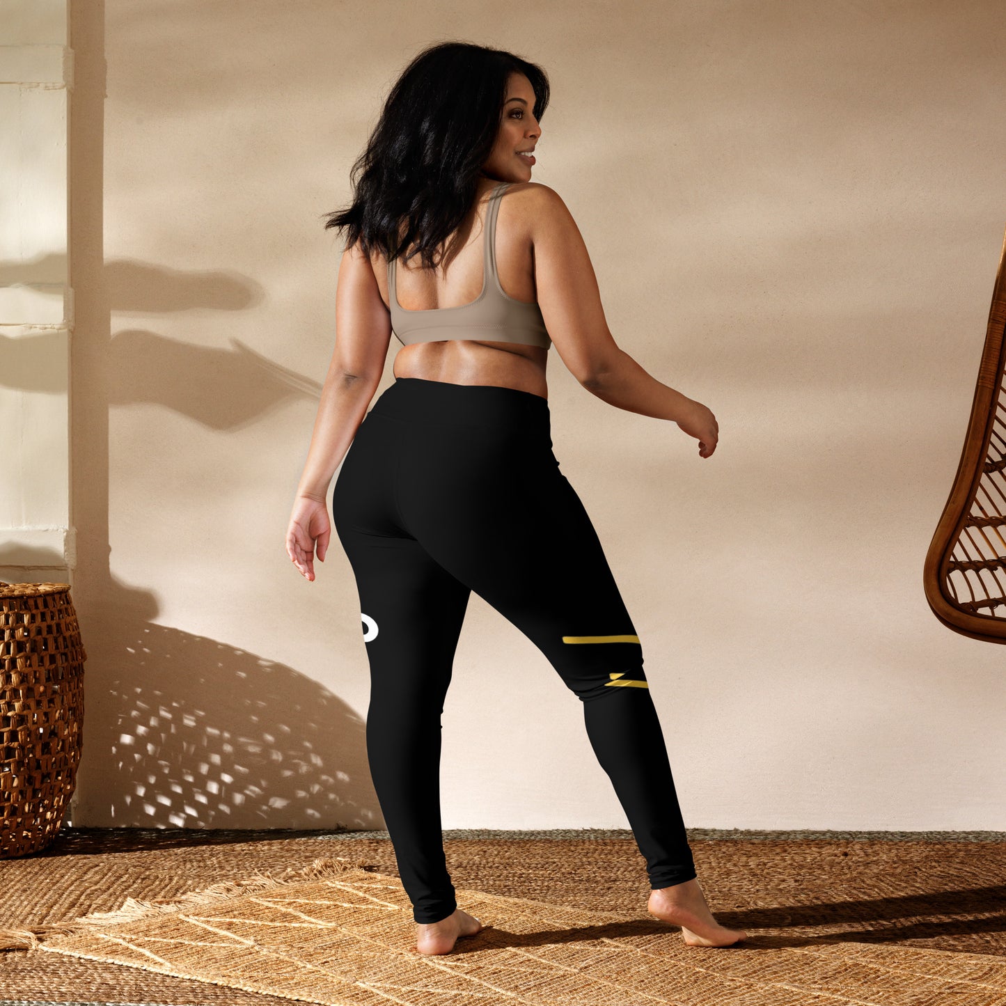 The Black Woman Is God Yoga Leggings