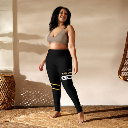 The Black Woman Is God Yoga Leggings