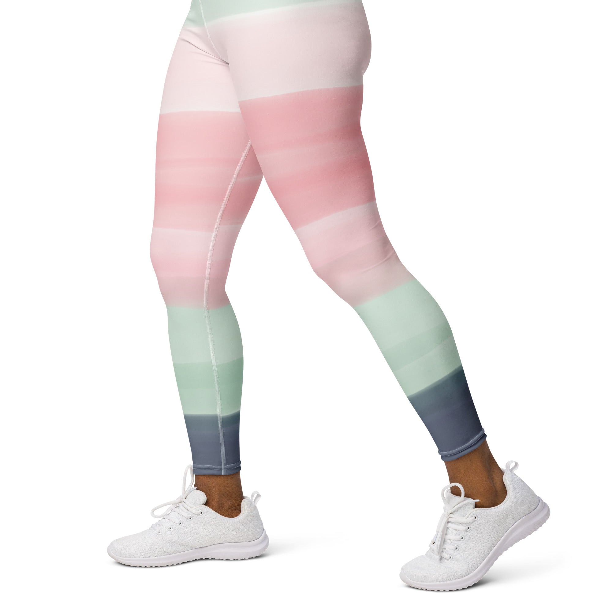 Pastel Multi Color Yoga Leggings
