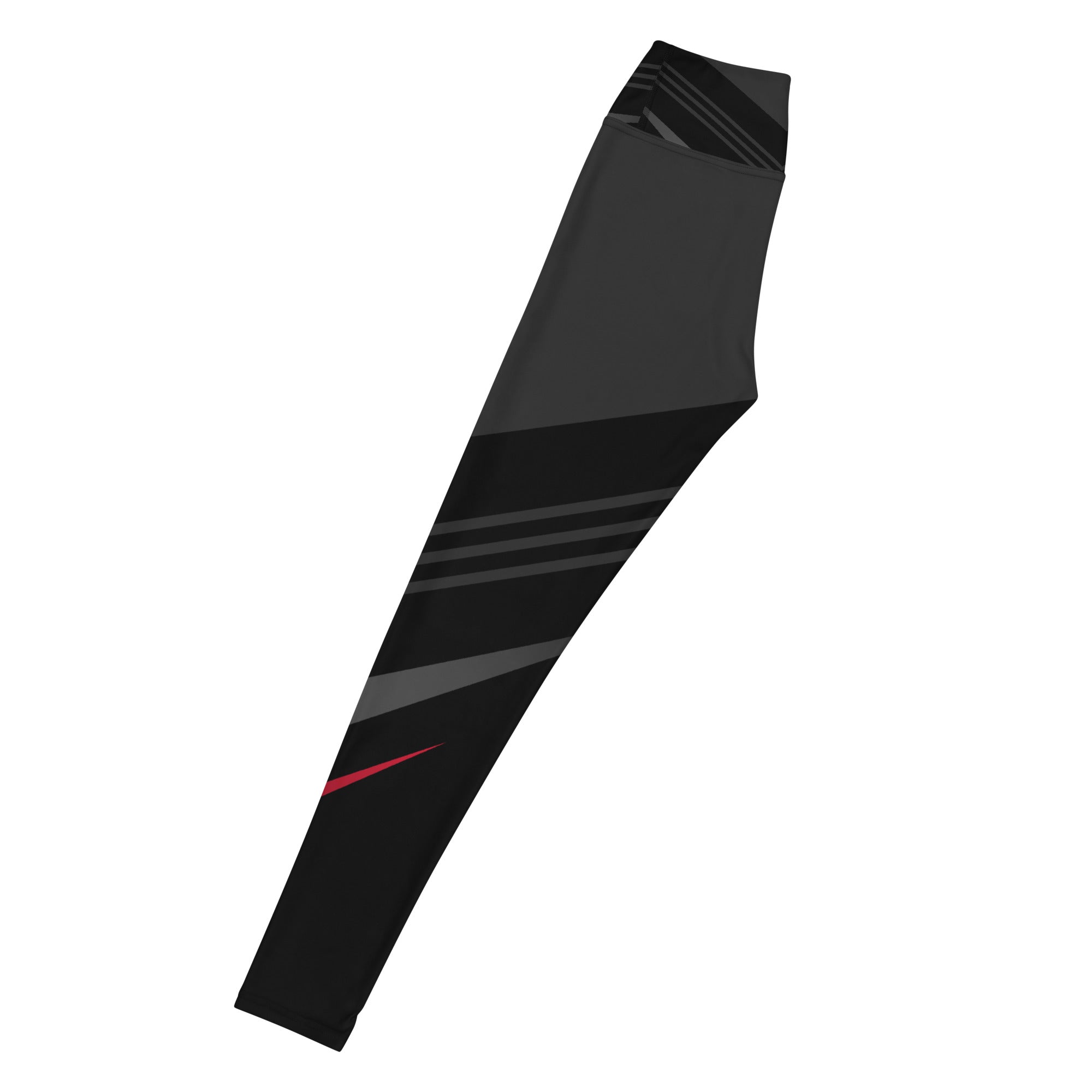 Black Multi Color Yoga Leggings