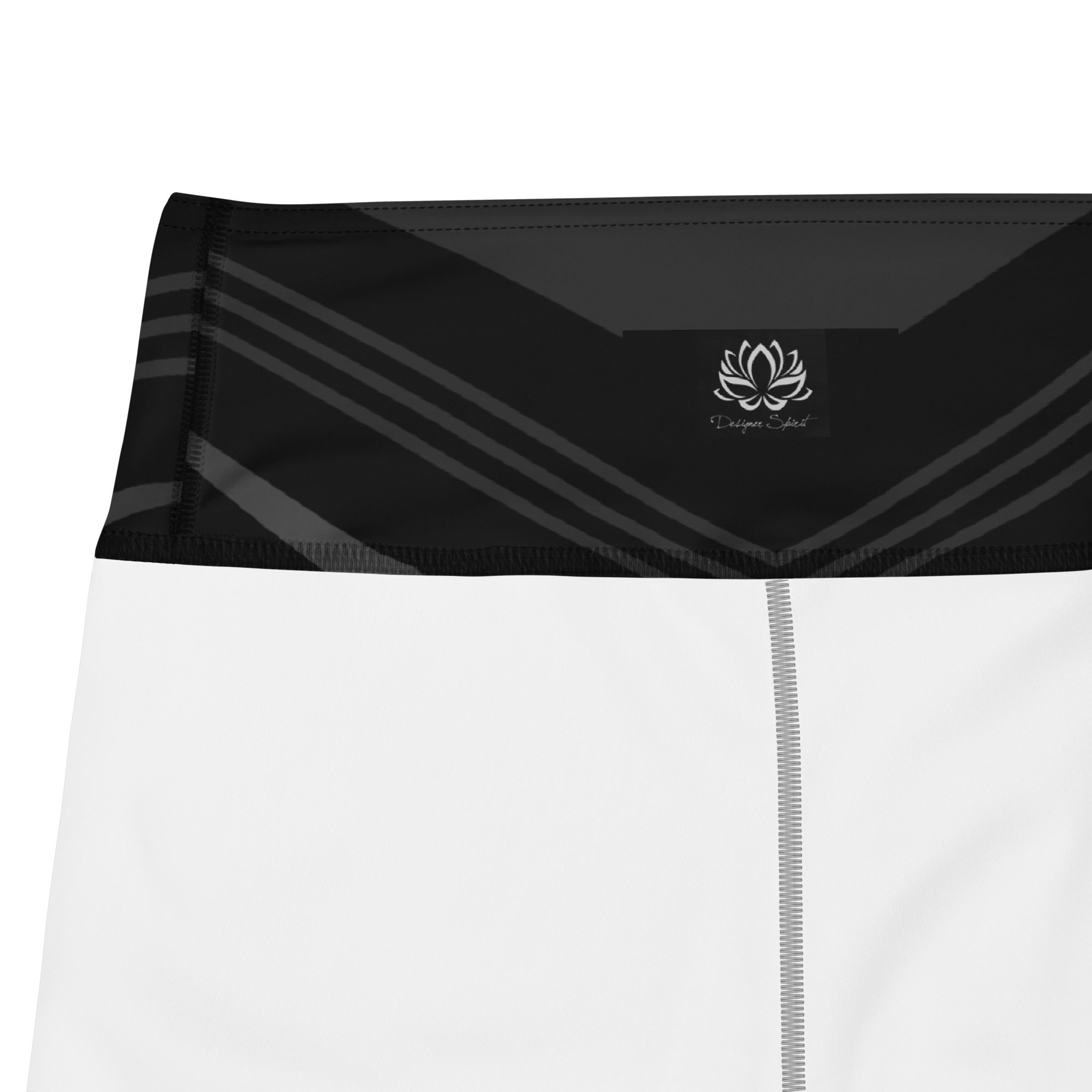 Black Multi Color Yoga Leggings