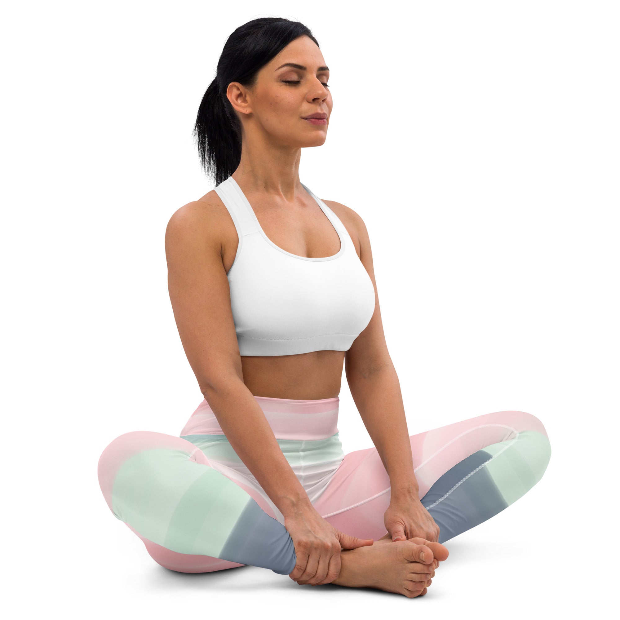 Pastel Multi Color Yoga Leggings