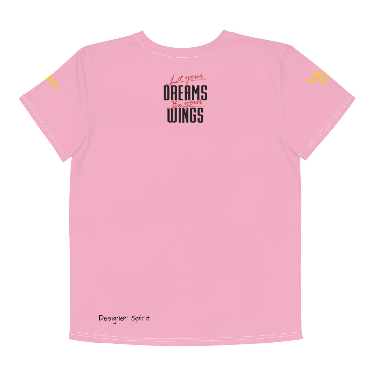 Let Your Dreams Be Your Wings Youth crew neck t-shirt