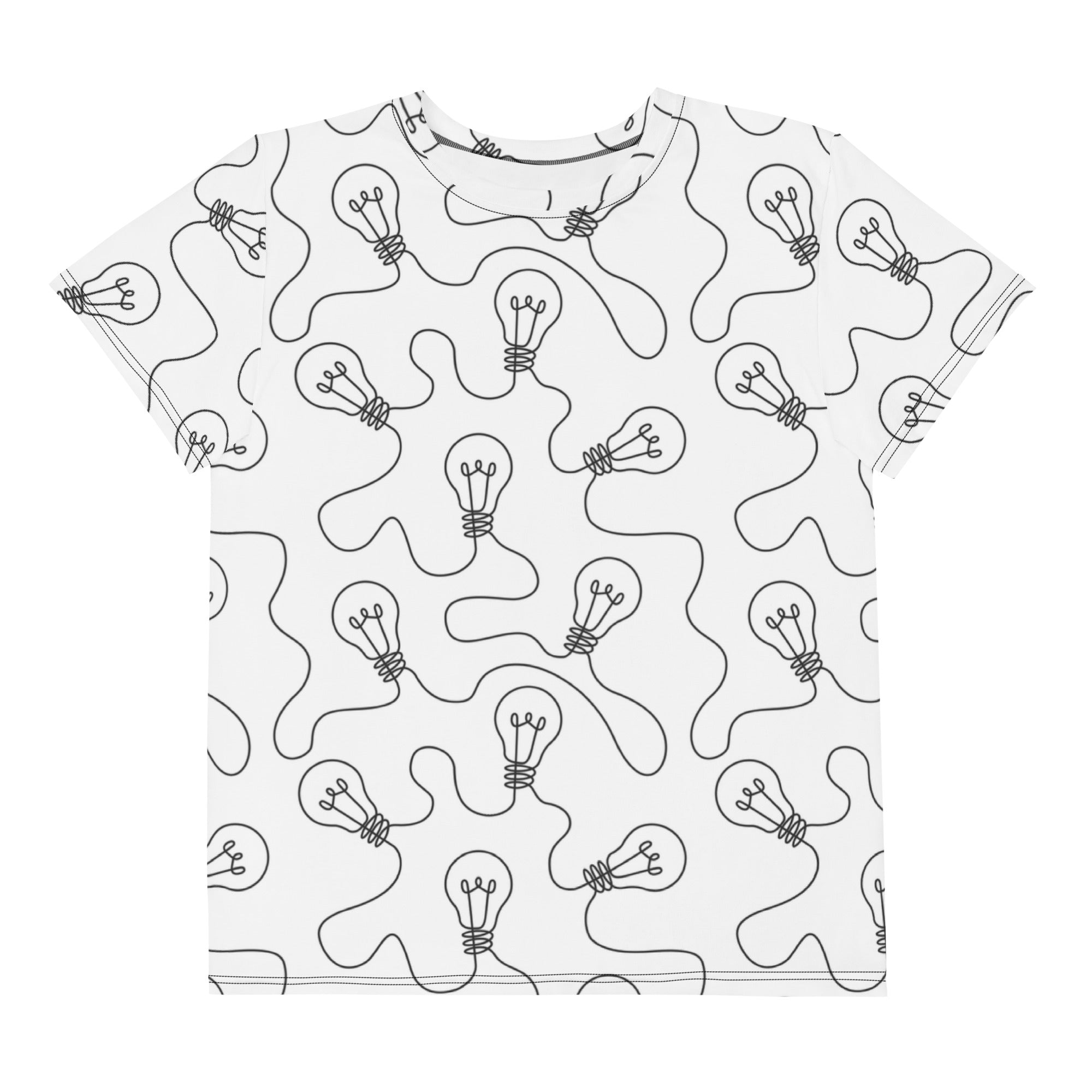 Light Bulb Youth crew neck t-shirt