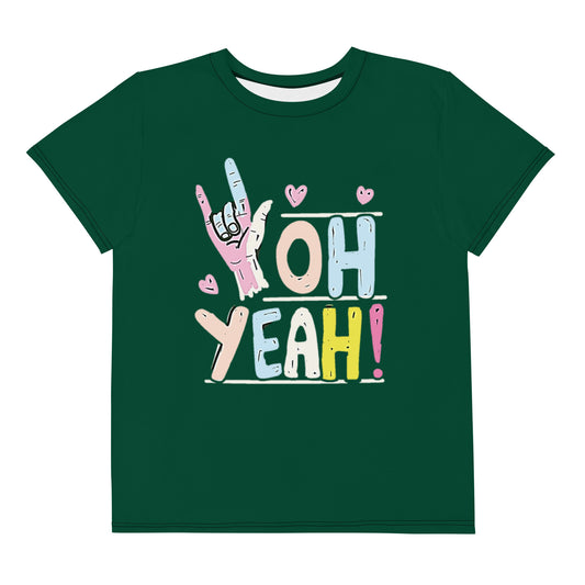 Oh Yeah Youth crew neck t-shirt