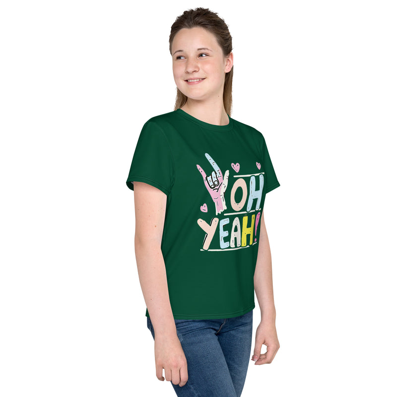 Oh Yeah Youth crew neck t-shirt