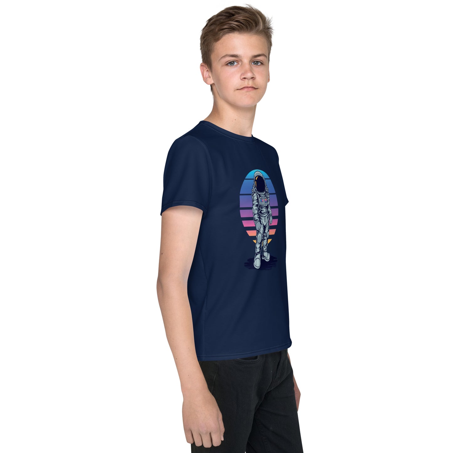 Space Youth crew neck t-shirt