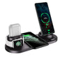 6 In 1 Charging Dock Station Wireless Charger