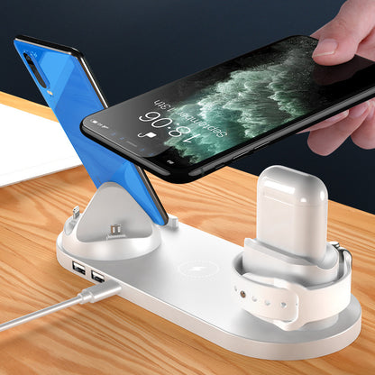 6 In 1 Charging Dock Station Wireless Charger