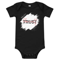 Trust Yourself Baby short sleeve one piece