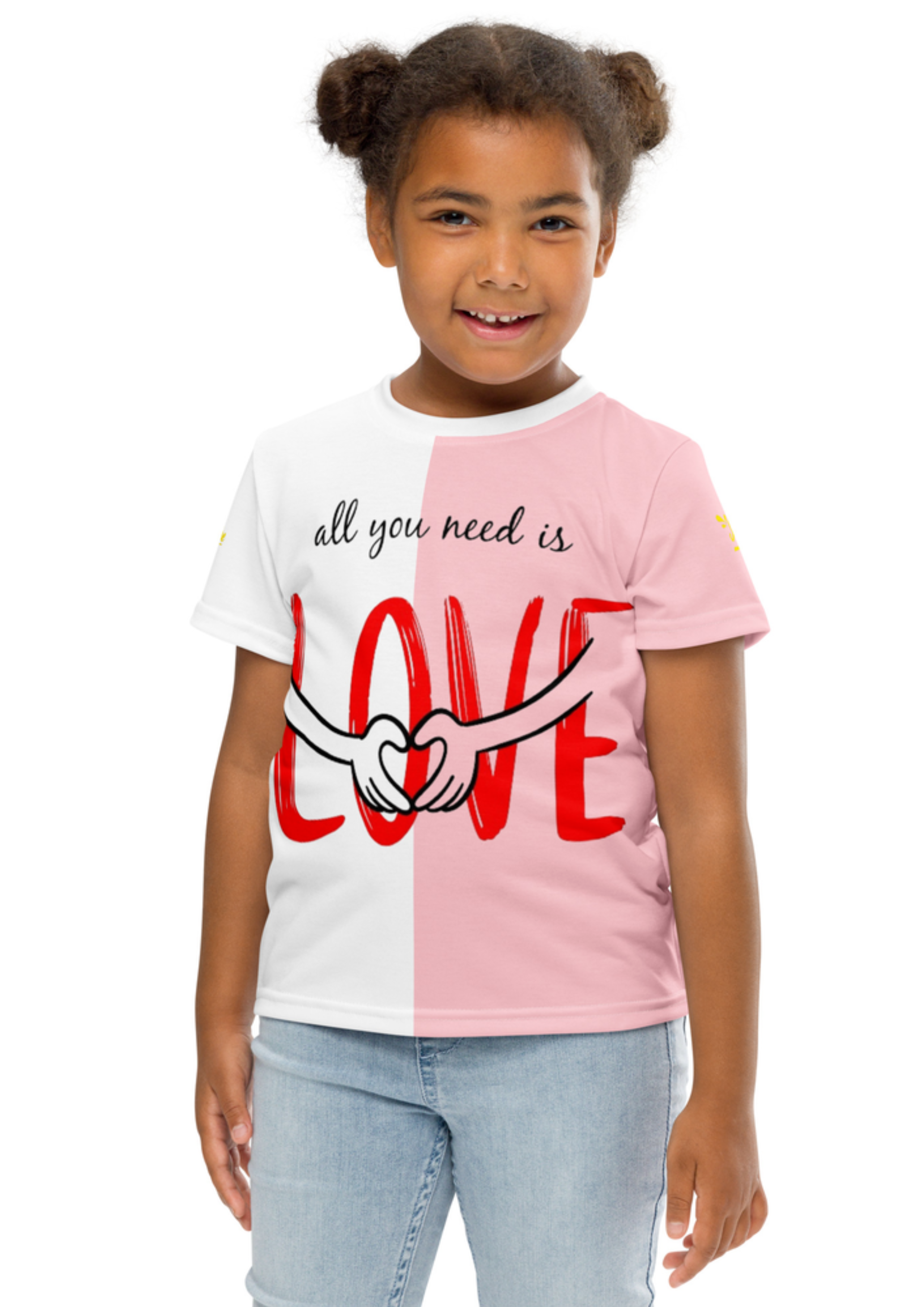All You Need Is Love Kids crew neck t-shirt