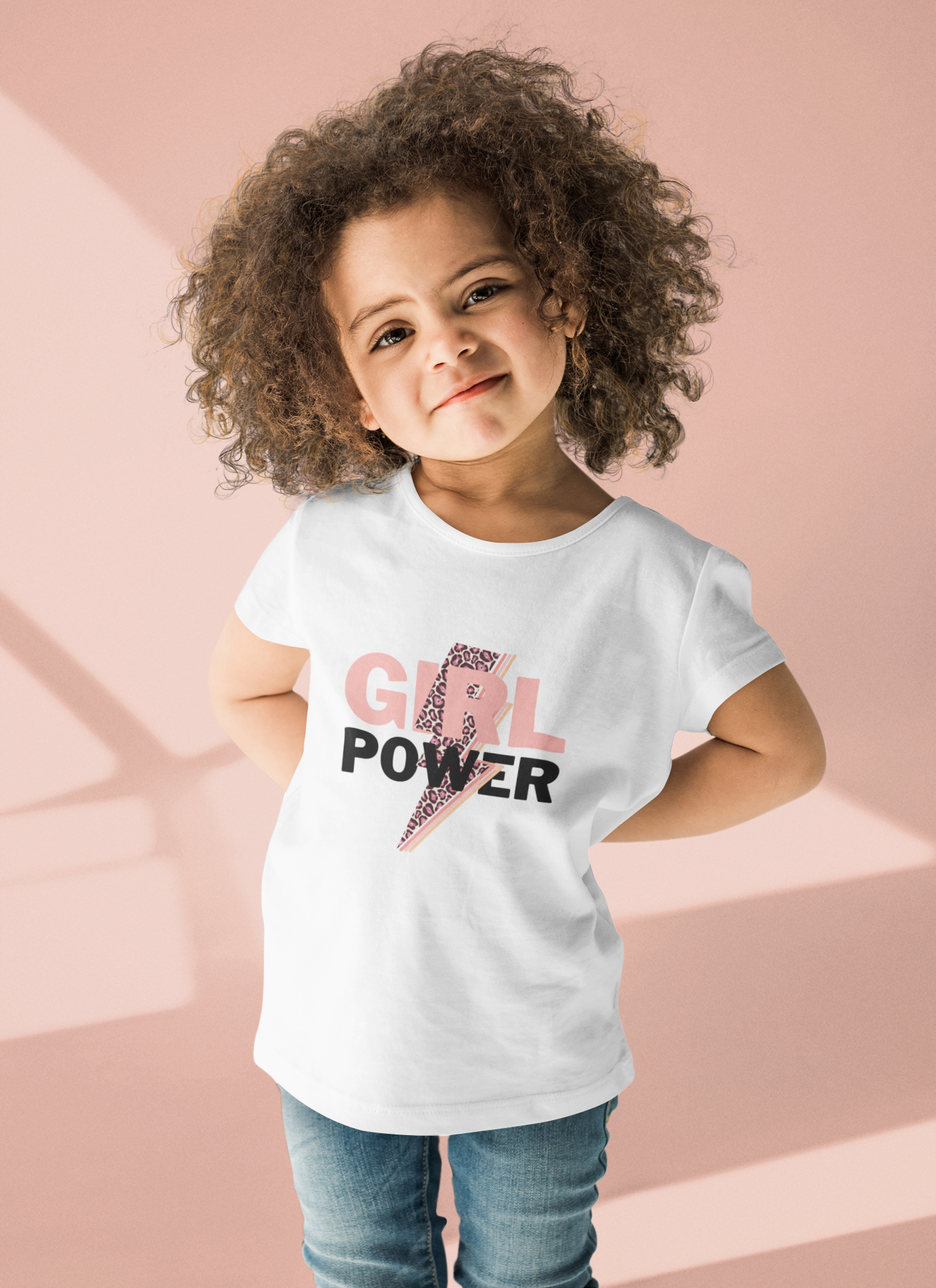 Girl Power Organic cotton kids t-shirt