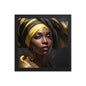 African Woman Framed Poster #3