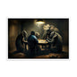 Elephants Playing Poker Framed Poster #1