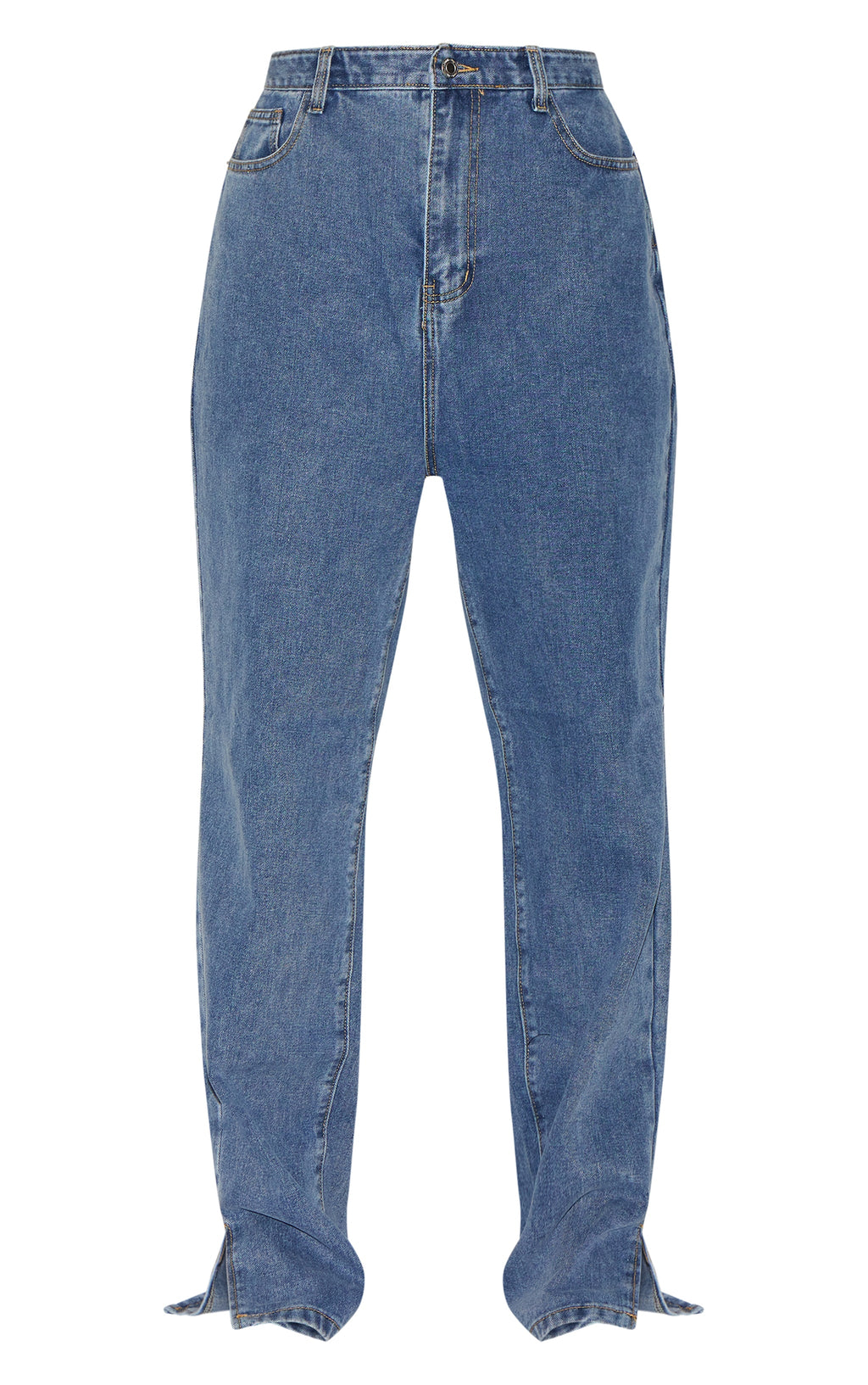 https://cdn-img.prettylittlething.com/f/6/0/c/f60cacae690b9bac6c3bb6885818570a52ffe074_CMM6225_5_plus_vintage_wash_split_hem_jeans.jpg
