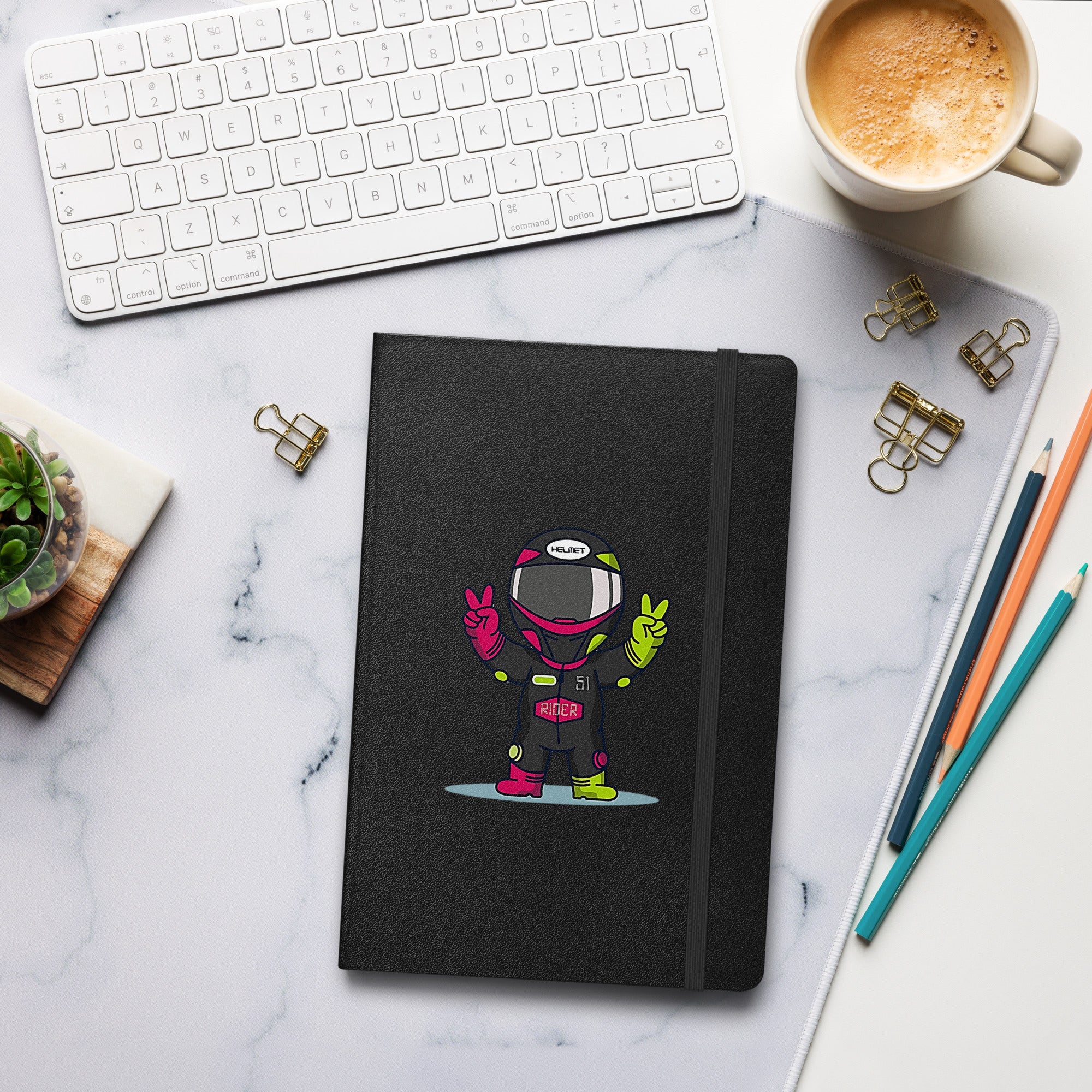 Astronaut Hardcover bound notebook