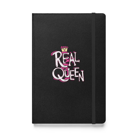 Real Queen Hardcover bound notebook