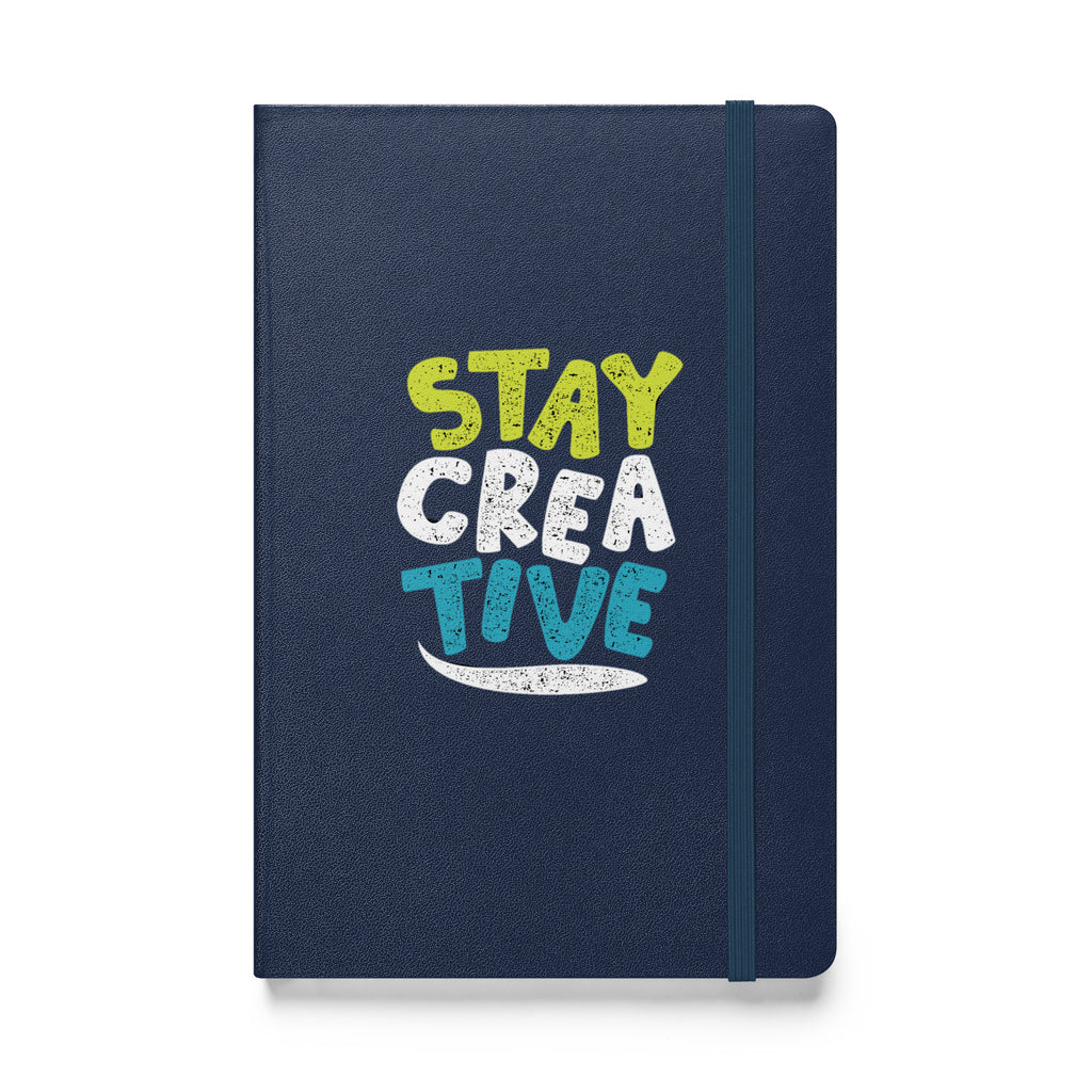 Stay Creative Hardcover bound notebook